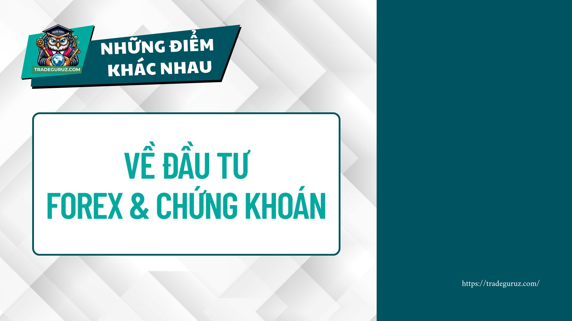 Đầu tư forex và chứng khoán khác nhau như thế nào?